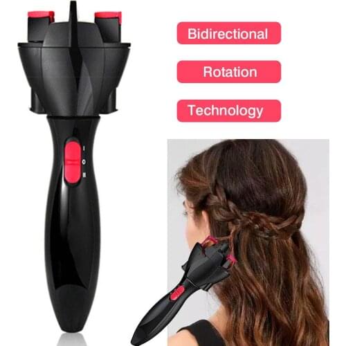 1pcs Automatic Hair Braider Twist Braider Knitting Device Fashionable Hair Braiding Machine Cabello Hair Styling Tool