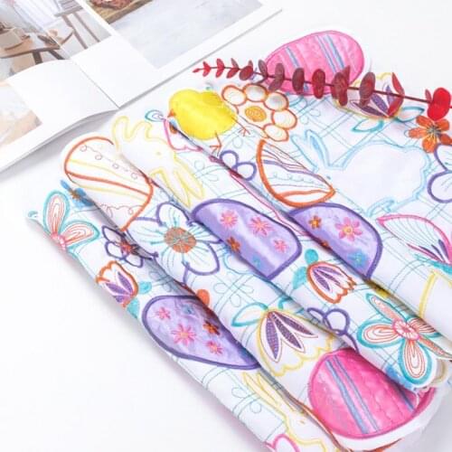 1pc Easter Bunny Table Runner Mat Easter Eggs Spring Tablecloth Cover Centerpiece Party Home Decoration Tableware Placemat 2021