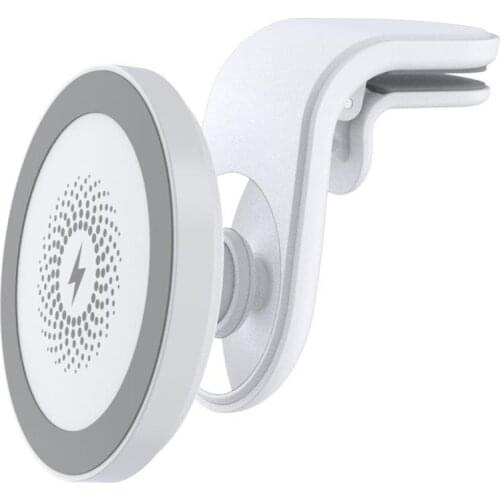 15W/10W Magnetic Wireless Car Charger Phone Holder Holder Universal Car 360° Spin For IPhone Series Charging 12 Phone For H U6N4