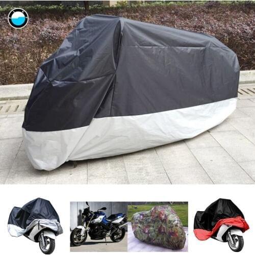 1x L/XL/XXL/XXXL Motorcycle Bike Polyester Waterproof UV Protective Scooter Case Cover for All Motors Bike