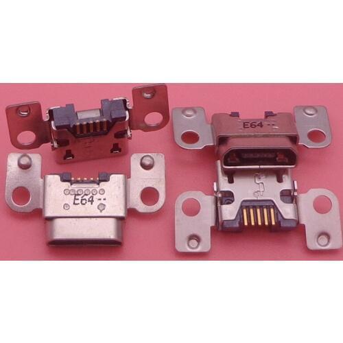 2pcs Micro Charging Port usb jack socket connector dock plug replacement 5pin Repair Parts For Amazon Kindle Fire HD 7" P48WVB4