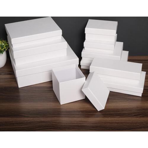 AVEBIEN white jewelry Ring necklace packaging gift box perfume cosmetics wallet gift box подарочные коробки cajas de carton