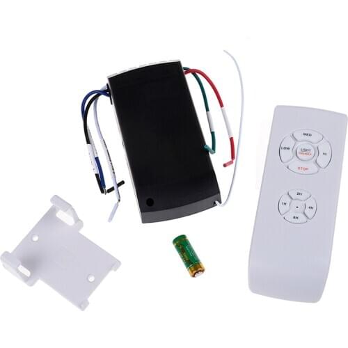 1Set Fan Lamp Remote Controller Wireless Remote Switch Ceiling Fan Speed Regulation With Timing