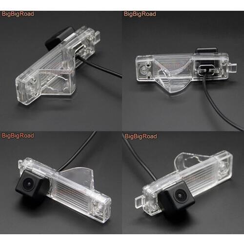 BigBigRoad Car HD Rear View Backup Camera Auto Backup Monitor Wide Angle For Toyota RAV4 RAV-4 Kluger Vanguard Highlander