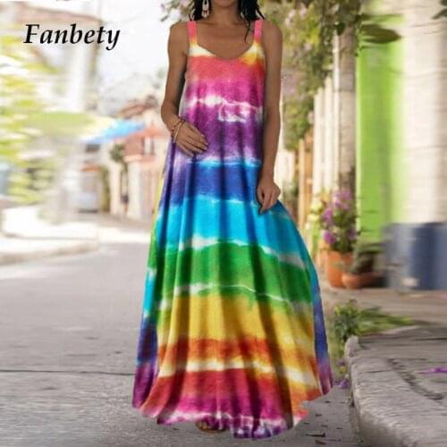 Summer Floral Print Spaghetti Strap Beach Long Dress Women Sexy Sleeveless Backless Party Dress Ladies Casual Loose Maxi Dress
