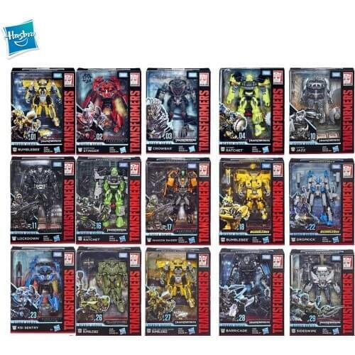 Hasbro Transformers Toys Studio Series 10~50 Deluxe Class Transformers Optimus Prime Ratchet Sideswipe Rollbar Action Figure