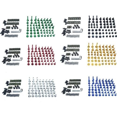 Motorcycle Complete Fairing Bolts Kit Bodywork Screws For Fit Aprilia RSV MILLE / R 1999-2003