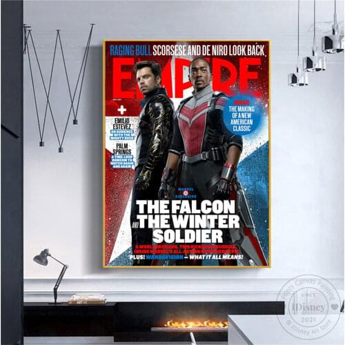 Marvel New TV Mini Series 2021 Print Art Poster On The Wall Art Walt Disney Pictures Canvas Painting for Living Room Home Decor