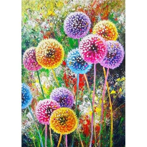 Dandelion 5D Full Drill Diamond Painting Embroidery Cross Stitch Kits DIY Decor
