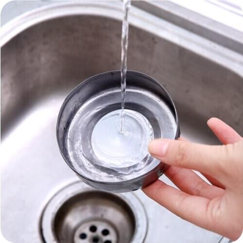 Practical Stainless Steel Smoking Ashtray Lid Rotation Fully Enclosed Ashtray