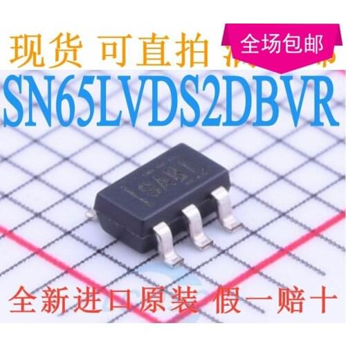 In Stock 100% Original New SN65LVDS2DBVR LVDS SOT23-5