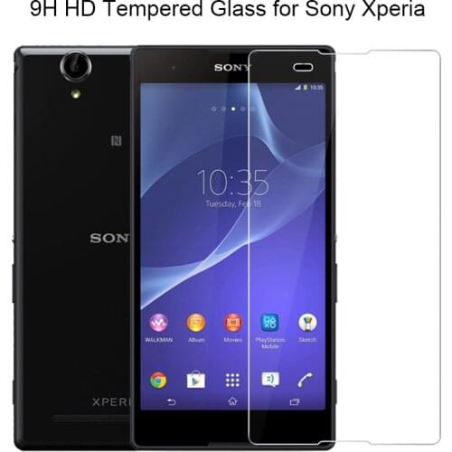 1PCS/2PCS HD Hard Tempered Glass for Sony Xperia Z5 Premium Z4 Z3 Plus Z2 Compact Smartphone Screen Protector on Sony Z1 Z