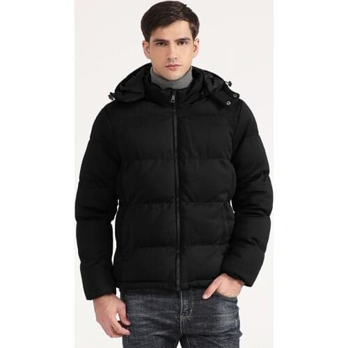 Winter Coat Men Padded Jacket Warm Thick Down & Parka Jacket Oversize fashion Trend of mens down cotton-padded jacket