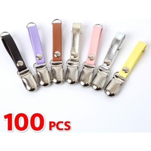 100 Pcs Lot Wholesale Bulk Sale PU Leather Keychain for Car Key Wallet Clip Ring Women Men Handmade Accessories DIY Crafts Gift