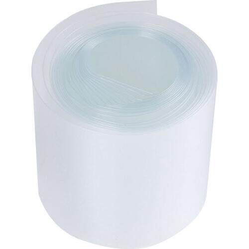 2M 43mm 27mm Dia PVC Heat Shrink Tubing Clear for 1 x 26650 Battery