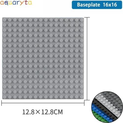 Aquaryta 2pcs Classic Baseplates Building Blocks City Parts Assembly Bricks Compatible with logo Educational Toys For Children