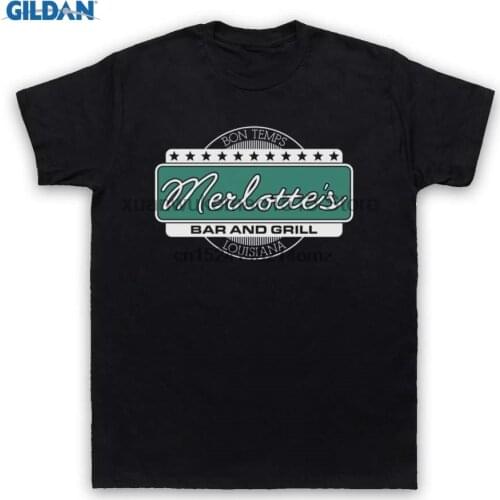 100% Cotton O-neck printed T-shirt True Blood T Shirt Merlotte Bar Grill