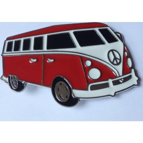 RED VAN BELT BUCKLE