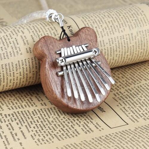 Thumb Piano Mini Kalimba with 8 Keys Finger Thumb Piano for Kids & Beginners
