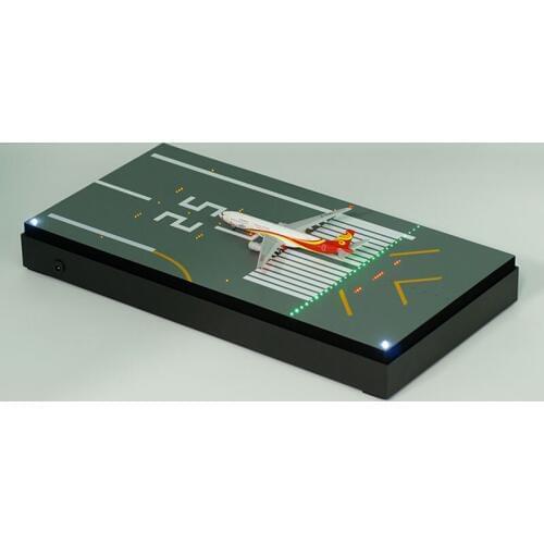 1/400Scale Airplane airline alloy Plane Aircraft Model Storage Acrylic Transparent BoxWith LED lightsDisplay Doll Toy collection