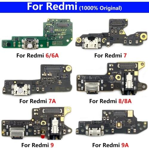 Dock Connector Micro USB Charger Charging Port Flex For Xiaomi Redmi 4X 4 4A Pro 6 6A 5A 5 Plus S2 Charge Board Replacement Part
