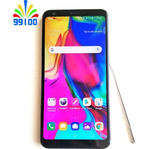 Refurbished Original Unlocked LG Stylo 5 Q720 6.2 Inch 3GB+32GB Qualcomm450 Fingerprint CellPhone(No Polish/Hebrew Language)