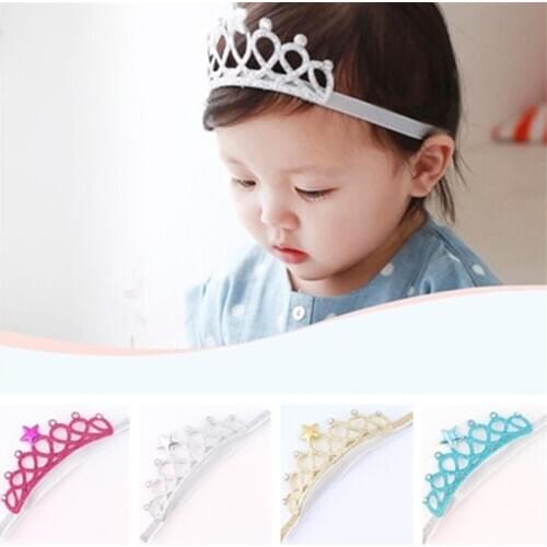 BalleenShiny Baby Rose Flower Crown Headband Colorful Lovely Children Kids Birthday Gift Hair Band Photo Prop Hair Accessories