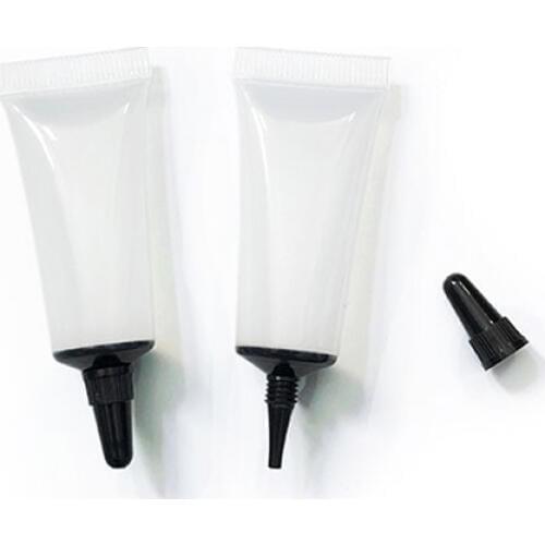 10ml Clear Squeeze Tube Empty Bullet Cosmetic Soft Tube Refillable Makeup Accessories Lotion Eye Cream Bottle 50pcs/lot