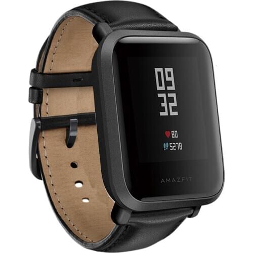 20mm Fashion Leather Watch Band Strap for Xiaomi Huami Amazfit Bip GTS BIT Lite GTR 42mm Youth Replacement Wrist band strap