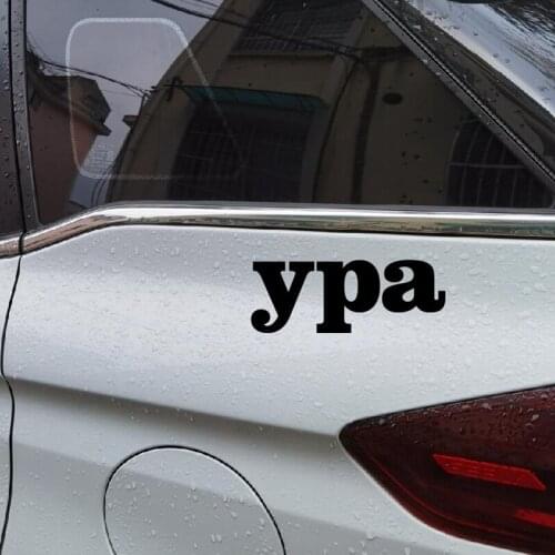 Russia ypa! Automobile Waterproof Car Stickers Vinyl Decals for Rear Windshield Car Body Motorbike Boat 20cmx7.5cm