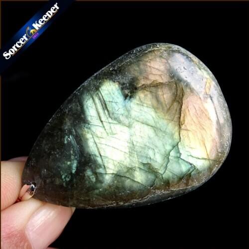 YS010 Women & Men Fashion Jewelry Pendants Necklaces With Chain Wholesale Labradorite Moonstone Quartz Stone Colares Femininos