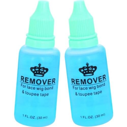 30ml/Bottle Adhesive Remover Liquid Fast Remover Hair Toupee Tape Lace Wig Bond Glue Tear Down Makeup Remover Tool