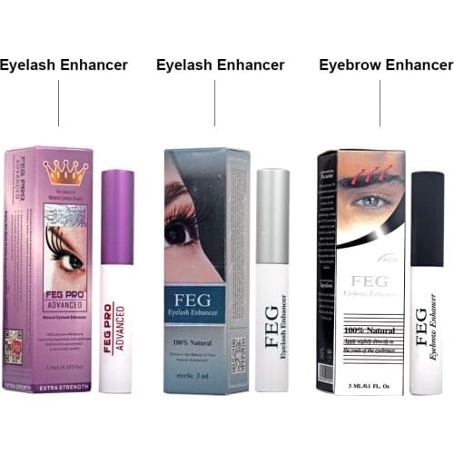 THINKSHOW FEG 100% Natural Eyelash/Eyebrow Enhancer Eyelash Serum Eyelash Growth Serum Treatment Mascara for Eyelashes
