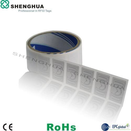 2000pcs/lot High Quality UHF RFID Self Adhesive Label Small size Tag Sticker For Cheap Price Barcode Customization Avalibile