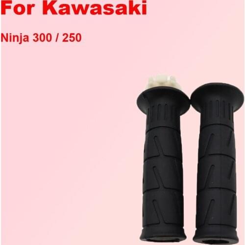 Suitable for Kawasaki Ninja 300 / 250 Motorcycle Modification Accessories Anti Slip Handle Rubber Bar High Quality Aluminum PVC