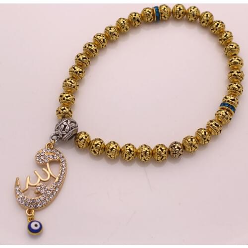 ALLAH Ottoman Turkish Prayer 33 beads tasbih bracelets muslim Tasbih Rosary