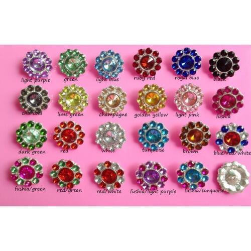 Free shipping 25mm acrylic button embellishment for hair accessory 100PCS/lot(BTN-5188)