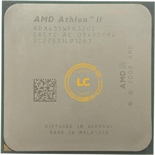 AMD Athlon II X3 435 2.9 GHz Triple-Core CPU Processor ADX435WFK32GI Socket AM3