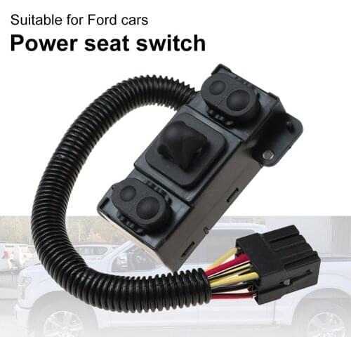 Dropship Electric Car Seat Control Switch Seat Controller Track Position Control for Ford F150 F250 F350 Explorer F65Z-14A701-AA