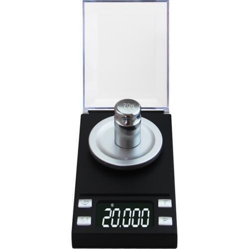 New Electronic Mini LCD Digital Jewelry Scale 20g/50g/100g 0.001g High Accuracy Backlight Pocket Jewelry Weight For Kitchen