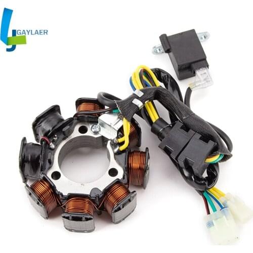 Motorcycle Generator Stator Coil for Honda TRX200D FourTrax 200 Type II 1991-1997 TRX200A FourTrax 200 1990-1991 31120HF100