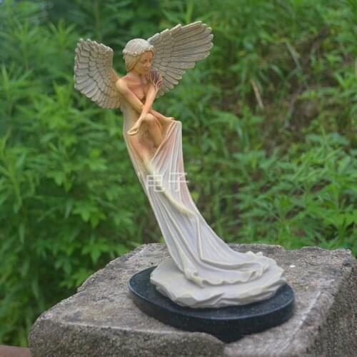 Creative Art Redemption Angel Handicraft Model Decoration Hand-made Gift European Resin Creative Sculpture Home Decore