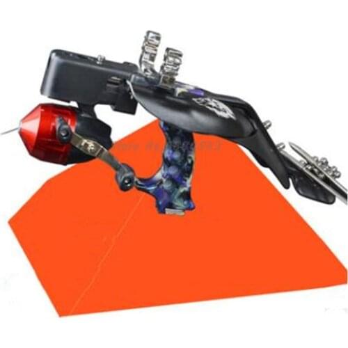 Multifunctional laser aiming fishing slingshot powerful shooting precision outdoor hunting game special rifle slingshot magic