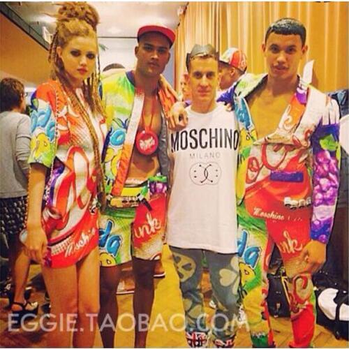 Men Suits Graffiti Singer Dj Nightclub Models Suit Dress The Color Of Lemon Cola Graffiti Costumes Nightclubs Clothing