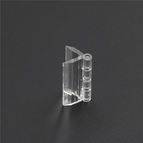 New Clear Transparent Plastic Box case Plexiglass Long Hinge Cabinet Kitchen Door 1 Pcs