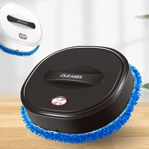 New Robot Vacuum Cleaner One-key Start Smart With Mop Cleaners Powerful Household Cleaning Broom Electric Wet And Dry For Home