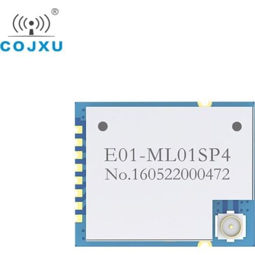 NRF24L01 2.4GHz Long Range PA LNA Wireless rf Module cojxu E01-ML01SP4 Power Amplifier SPI SMD Radio rf Transmitter Receiver