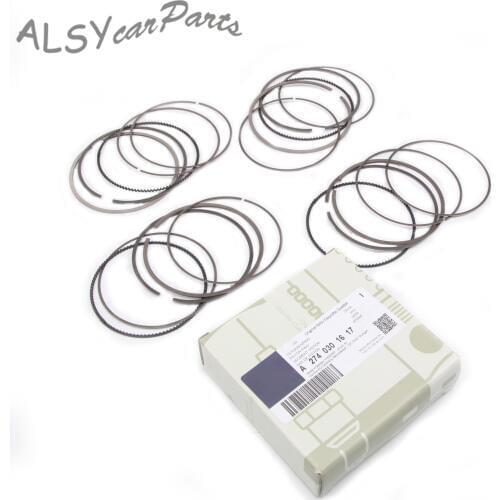 YIMIAOMO Piston Rings For Mercedes Benz V250 C180 CGI C180 C250 C350e E300 C200 C180 2.0T 274 030 16 17 A2740300817