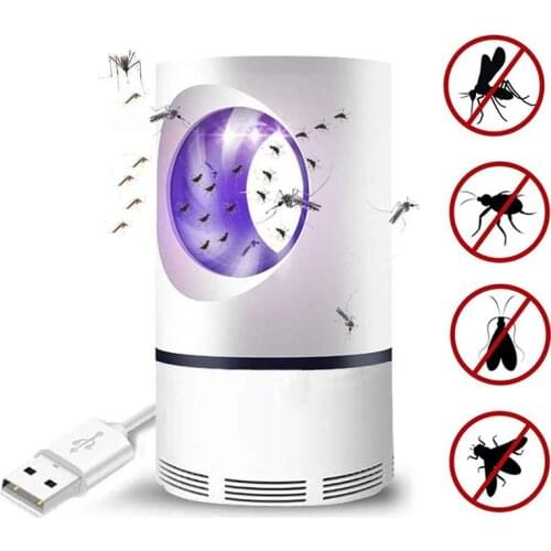 LED Mosquito Killer Lamp DC 5W Electrical USB Bug Zapper Insect Killer Anti Mosquito Repellent Indoor Outdoor Muggen Fly Trap