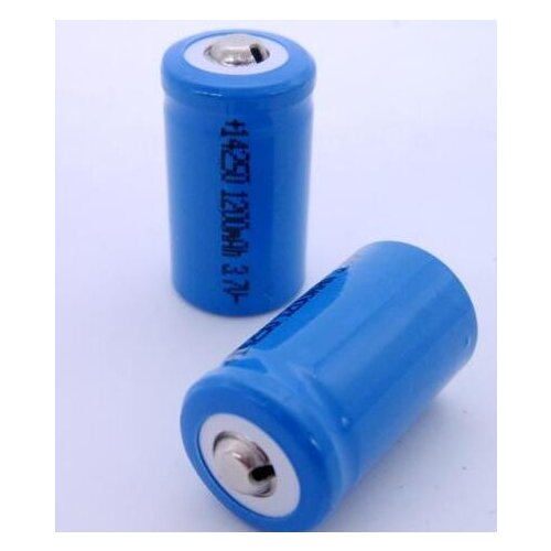 Free shipping 4pcs/lot 3.7V 14250 Lithium-ion Rechargeable battery Li-Ion battery
